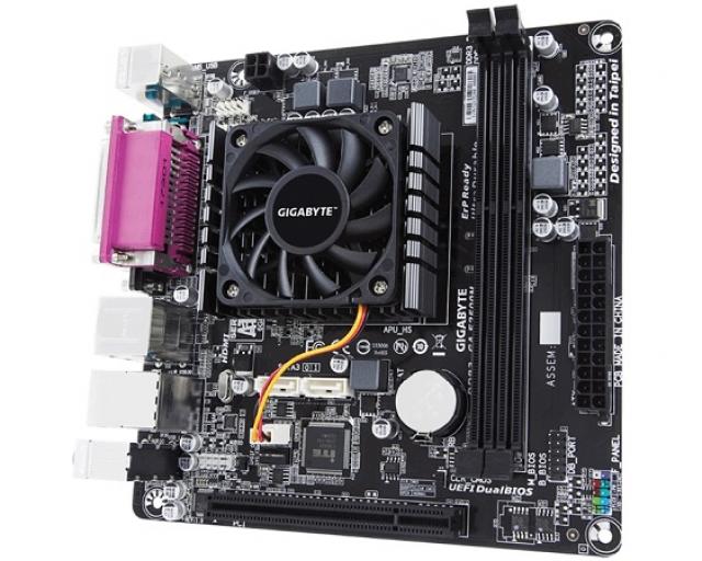 Računarske komponente - Gigabyte AMD E2500N (Built-in AMD  E1-2500 Dual-Core APU with Radeon™ HD 8240 Graphics, 2 x DDR3 DIMM up to 32GB, 1 x D-Sub, 1 x HDMI, High Definition  - Avalon ltd